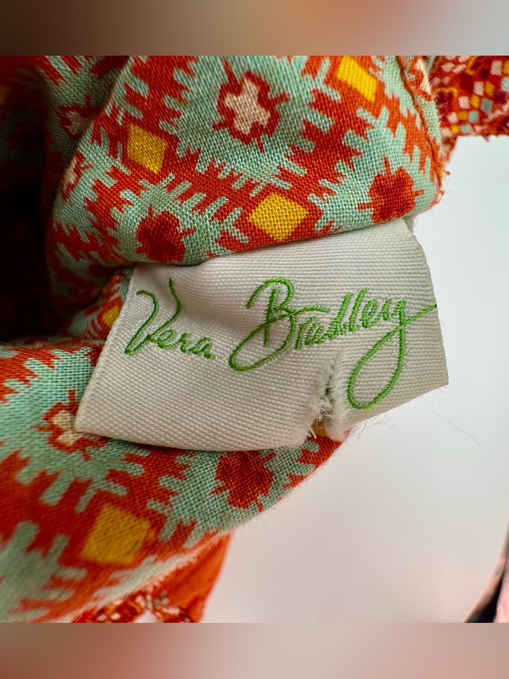 Vera Bradley Angle Tote Bag in Retired Paprika - Picture 13 of 16
